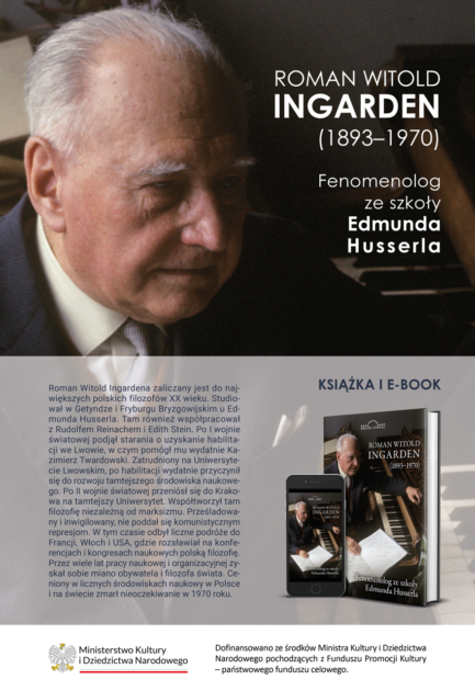 Plakat promocyjny - Roman Witold Ingarden (1893-1970). Fenomenolog ze szkoły Edmunda Husserla