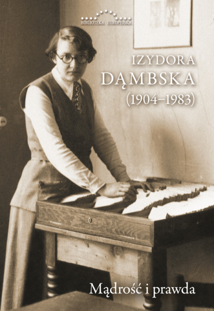 Okładka - Izydora Dąmbska (1904-1983). Mądrość i prawda
