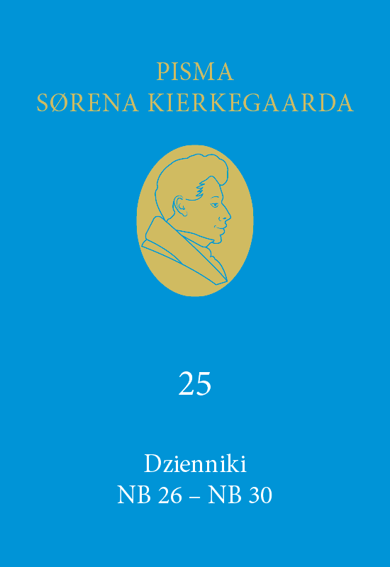 Okładka - Søren Kierkegaard, Dzienniki NB 26 - NB 30